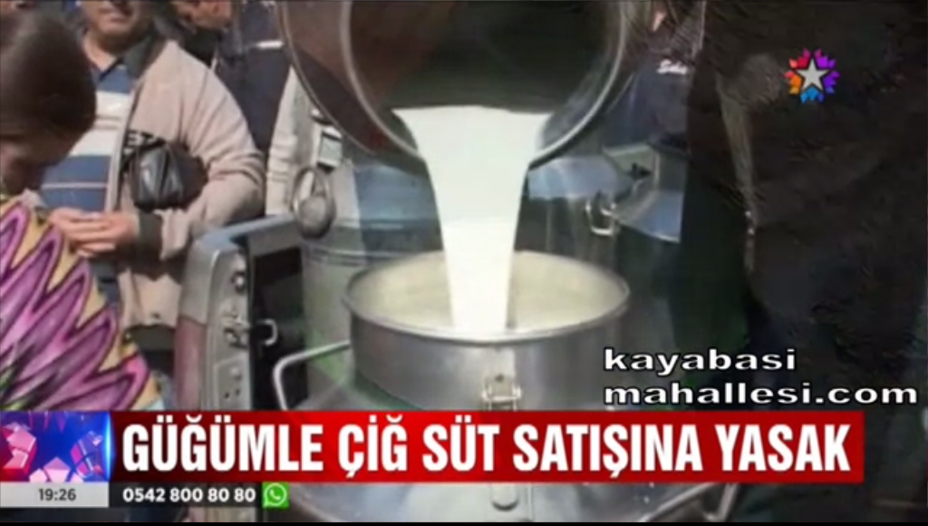 Açık çiğ süt satışı yasaklandı!