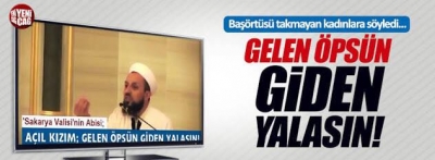 Metin Balkanlıoğlu Tesettürsüz kadınları gelen öpsün giden yalasın dedi Twitter Facebook yıkıldı