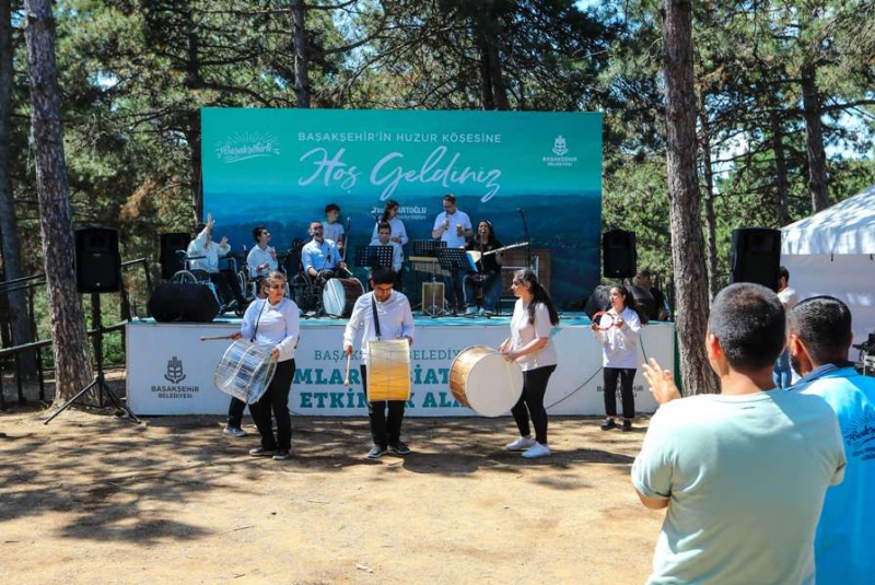 Özel Başakşehirliler Şamlar Tabiat Parkı konserinde