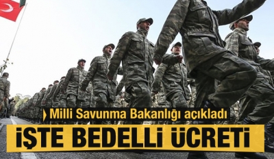 2020 Bedelli Askerlik Ücreti Son Dakika