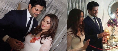 Burak Özçivit Fahriye Evcen Ailesi Tamam Deyince Nişan Yaptı