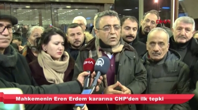 Eren Erdem kararına CHP'den tepki