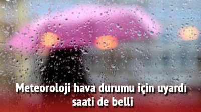 Meteoroloji istanbul uyarısı: Istanbul 5 günlük hava durumu