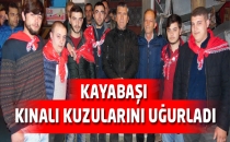 Kayabaşı, 6 Kınalı Kuzusunu Askere Uğurladı